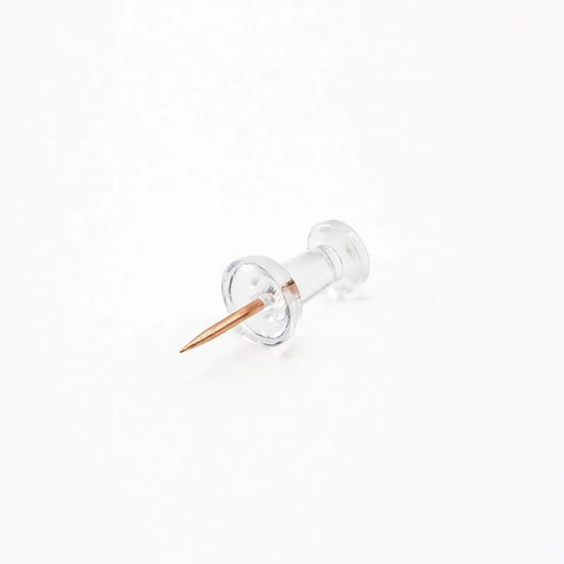 Wholesale Rose Gold Thumbtacks With Creative Lucency For Memo Or